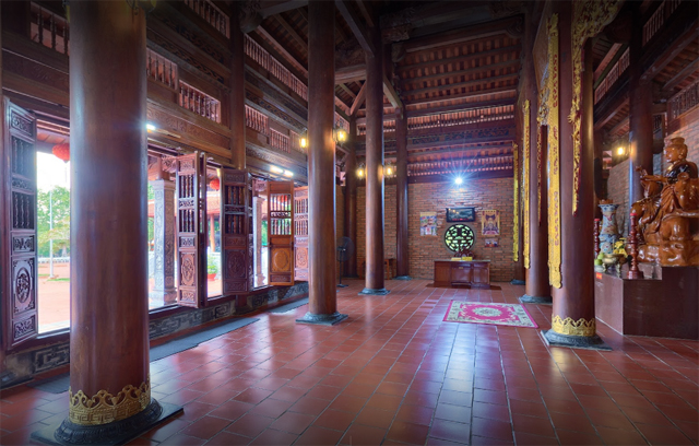 Sân trong Thiền Viện Trúc Lâm Phương Nam Cần Thơ