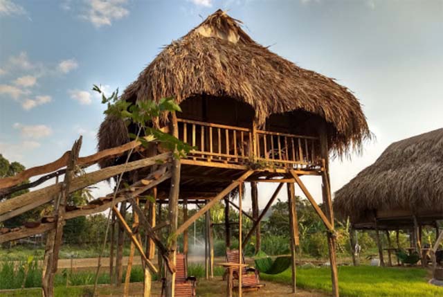 Sunny Field Eco Stilt House