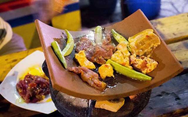 Bò nướng ngói món ngon Bình Dương