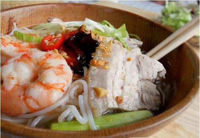 Bún gỏi dà món ăn ưa thích của người dân Sóc Trăng