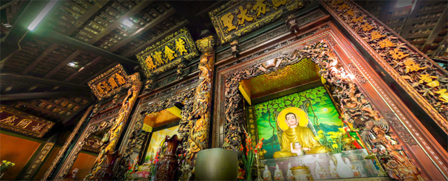 Chạm khắc gỗ Bửu Lâm Tiền Giang
