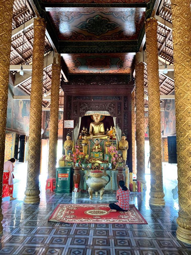 Chánh điện chùa Dơi Sóc Trăng