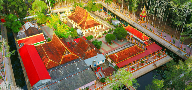 Thuyết minh về chùa Âng ngôi chùa Khmer linh thiêng lớn nhất Việt Nam ở Trà Vinh
