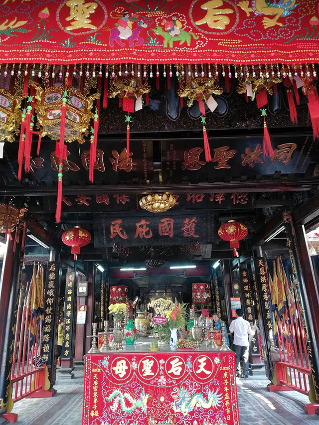 Chùa Bà Thiên Hậu Cà Mau Chánh Điện