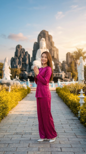 Đường dẫn vào vách núi đá nhân tạo