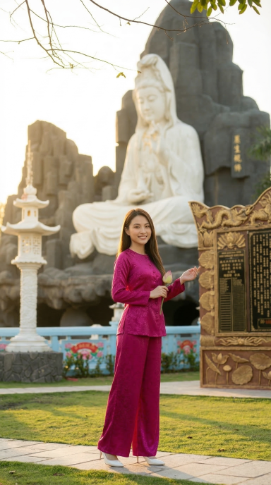 Khuôn viên bia đá chùa huỳnh đạo an giang