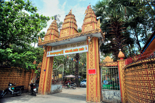 Cổng chùa Kh'leang Sóc Trăng