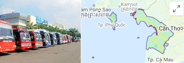 Xe Kiên Giang - Thông tin đặt vé xe đi Kiên Giang