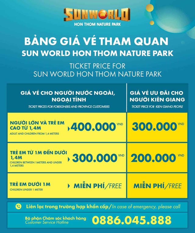 Mua vé cáp treo Phú Quốc - Hòn Thơm
