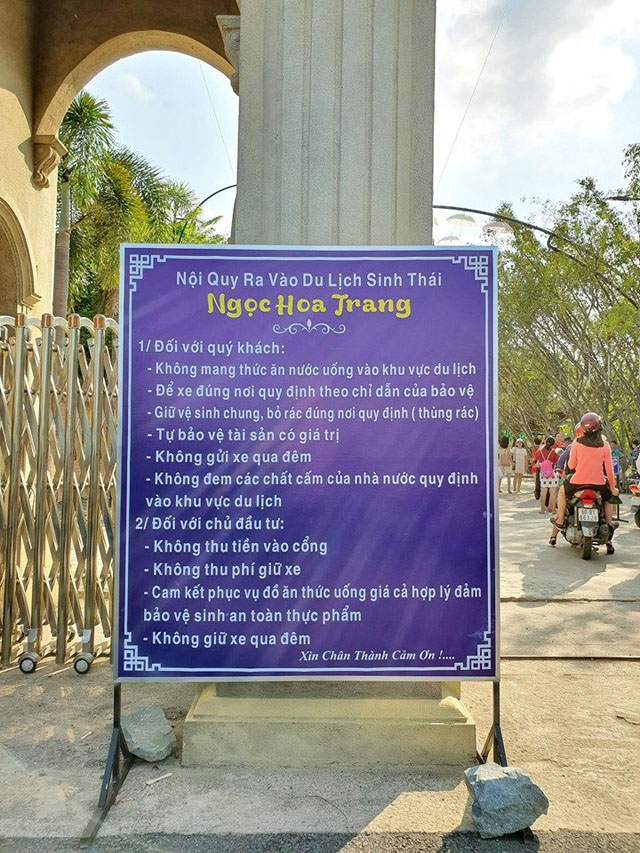 Giá vé Ngọc Hoa Trang