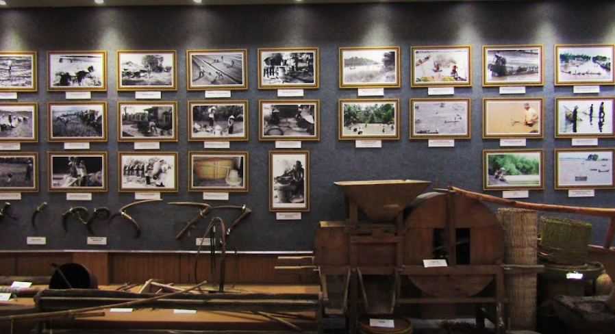 Hiện vật bảo tàng Khu 9 Cần Thơ