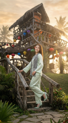 Nhà chòi gỗ nhiều tầng tại Gáo Giồng