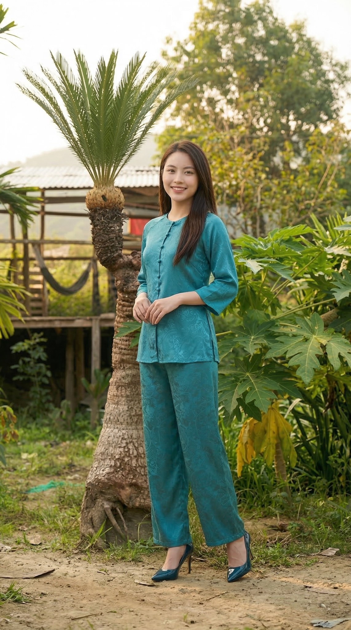 Check in phong cảnh làng quê miệt vườn tại Hồ Ô Thum