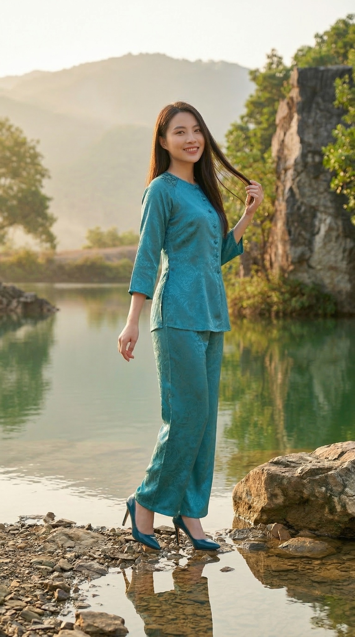 Vẻ đẹp tự nhiên của Hồ Ô Thum An Giang