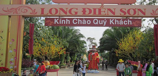 Khu du lịch Long Điền Sơn Tây Ninh giá vé, review
