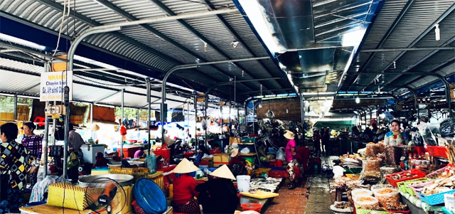 Khu nhà lồng Chợ Côn Đảo