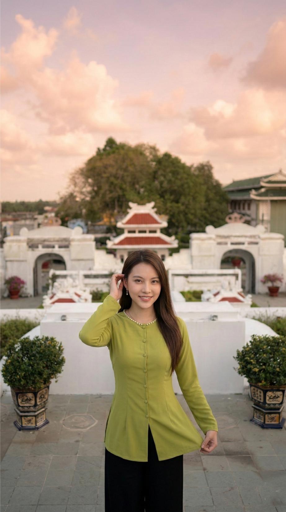 Không gian mây hồng lãng mạn