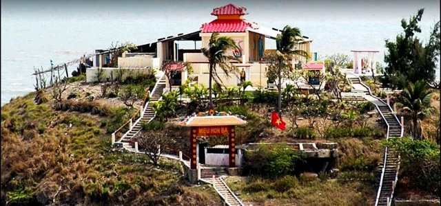 Kiến trúc miếu Hòn Bà Vũng Tàu