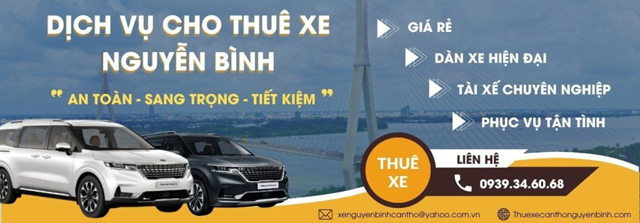 Cho Thuê xe du lịch Nguyễn Bình