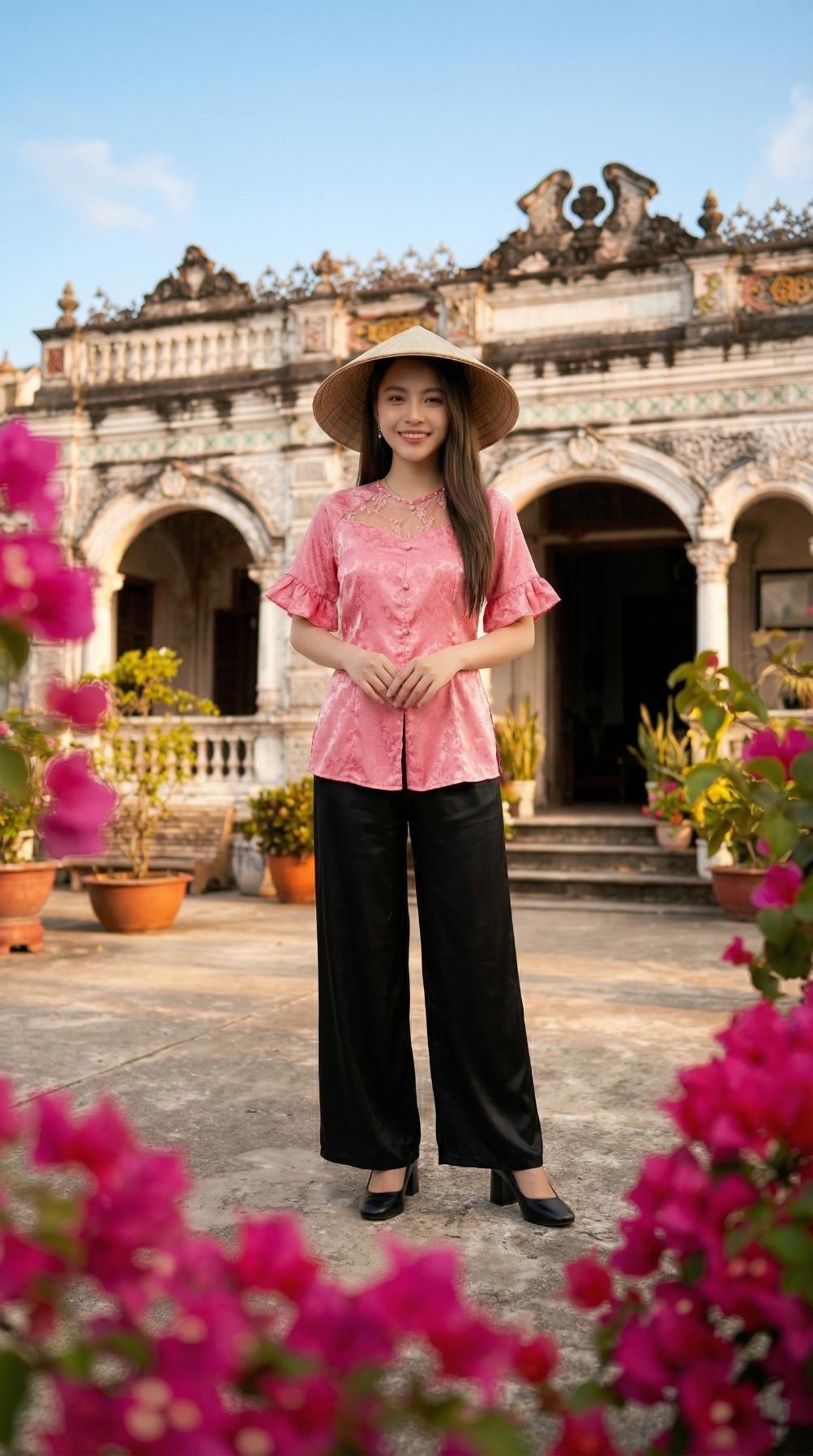 Nhà cổ Huỳnh Thủy Lê Đồng Tháp: Mặt tiền kiến trúc Pháp