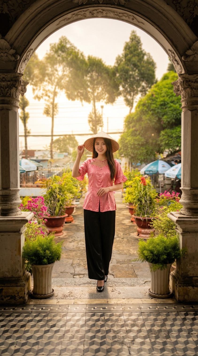 Nhà cổ Huỳnh Thủy Lê Đồng Tháp: Bước qua vòm cửa