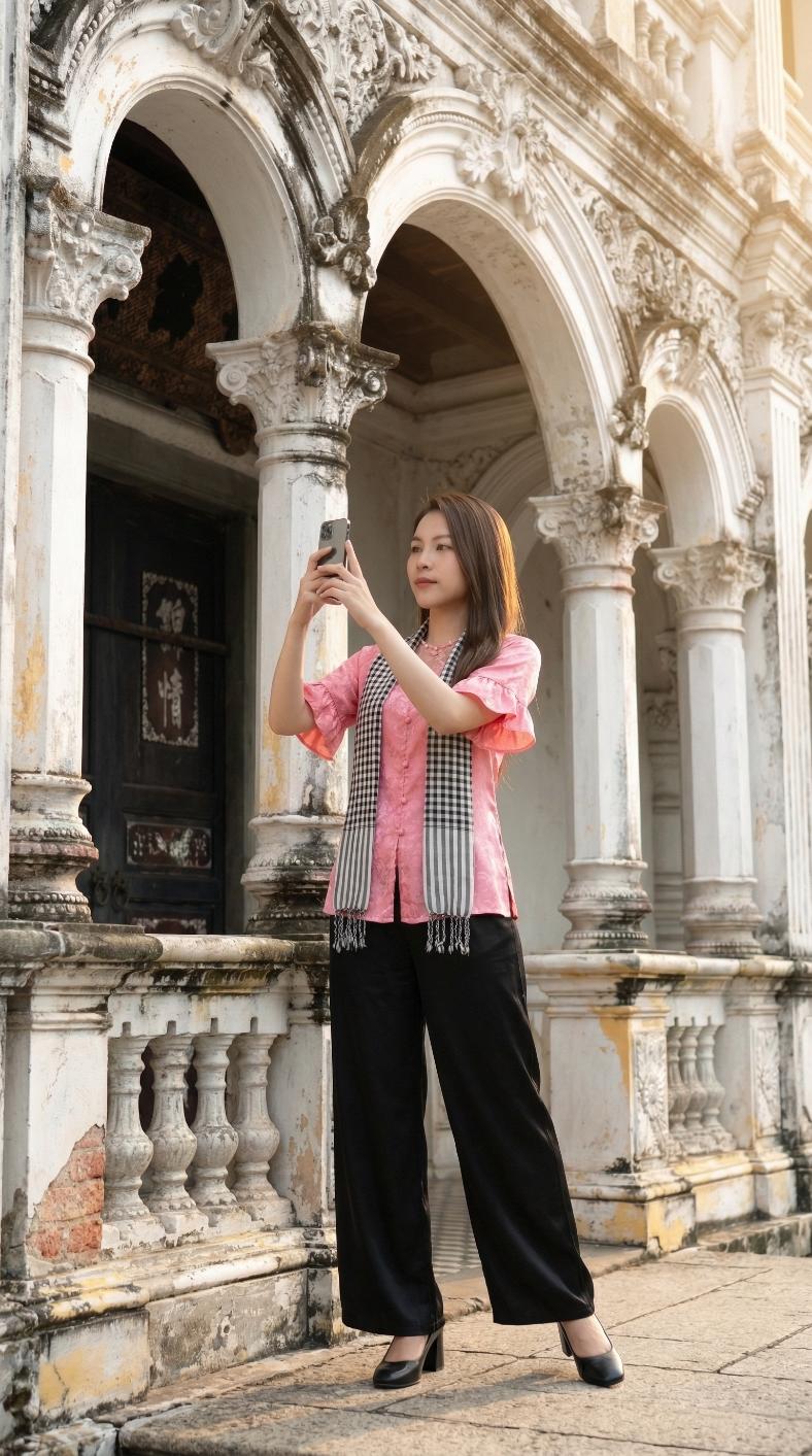 Nhà cổ Huỳnh Thủy Lê Đồng Tháp: Chụp ảnh kiến trúc