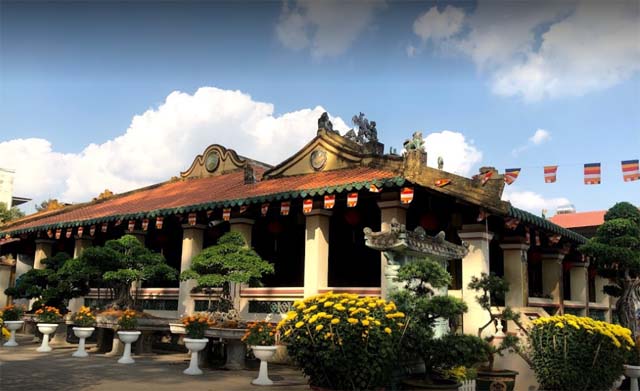 Quan cảnh Chùa Hội Khánh Bình Dương