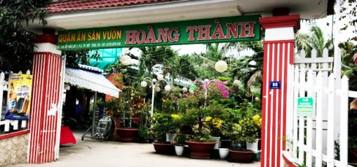 Nhà hàng sân vườn Hoàng Thành Mỹ Tho Tiền Giang