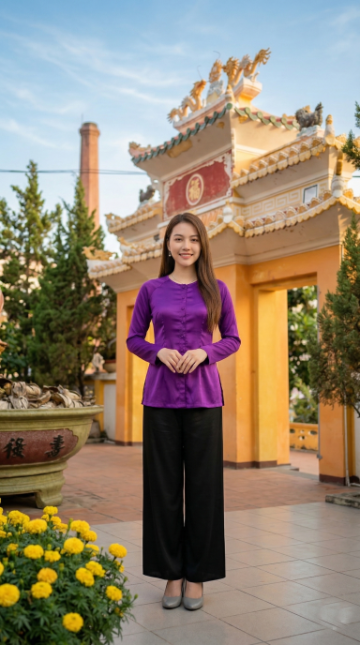 Check-in cổng vàng chữ Phúc