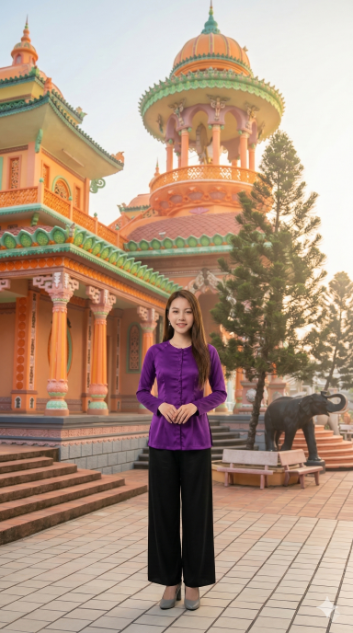 Tháp vòm lớn và voi