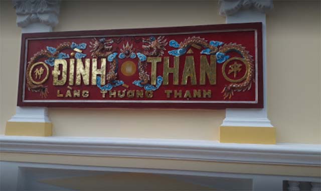 Bản tên Đình Thần Thường Thạnh Cần Thơ