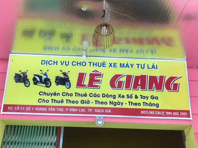 Thuê xe máy A Giang