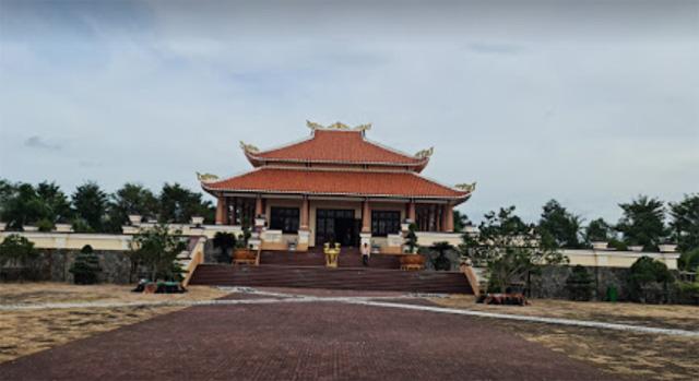 Toàn cảnh đền thờ Bác Hồ Cù Lao Dung Sóc Trăng