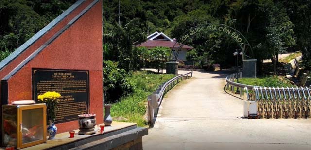 Vị trí địa lý Cầu Ma Thiên Lãnh, Côn Đảo