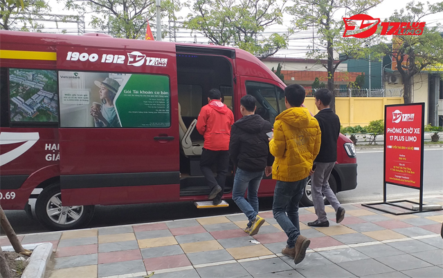 Xe 17 Plus Limo từ Thái Bình đi Hà Nội