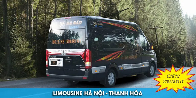 Xe 36 Limousine từ Hà Nội đi Thanh Hóa