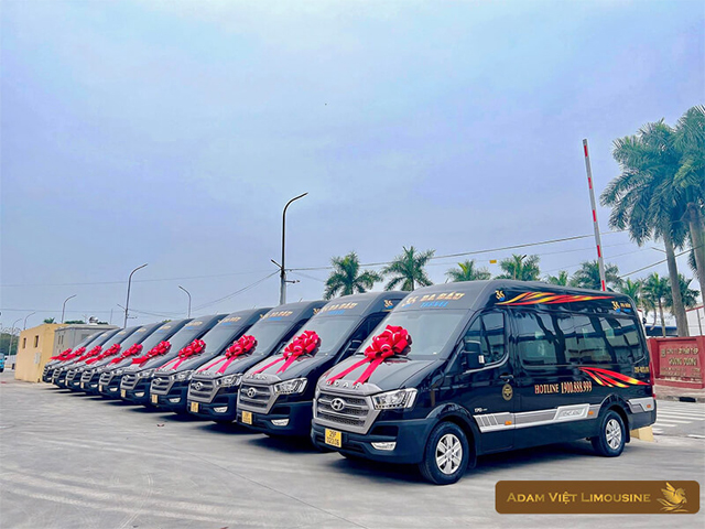 Xe Adam Việt từ Quảng Ninh đi Hà Nội (Mỹ Đình, Giáp Bát, Gia Lâm, Yên Nghĩa, Bv nội ô, sân bay)