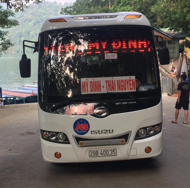 Xe An Bình từ Bắc Kạn đi Hà Nội (Mỹ Đình, Giáp Bát, Gia Lâm)