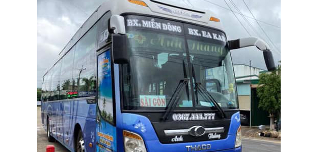 Xe Anh Thắng Eakar Đắk Lắk đi Sài Gòn TPHCM (Bến xe Miền Đông, Miền Tây)
