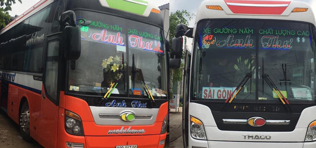 Xe Anh Thư Sài Gòn đi Quảng Nam