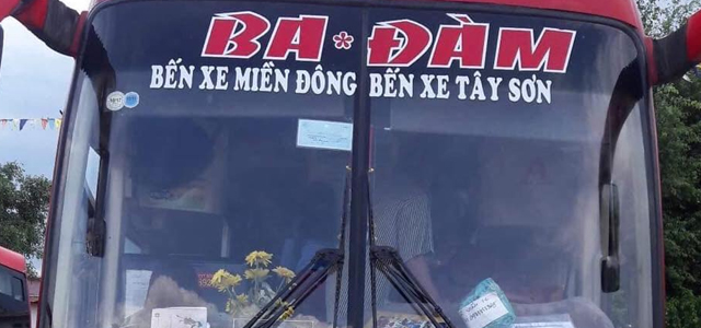 Xe Ba Đàm từ Sài Gòn Tp.HCM đi Bình Định (Quy Nhơn, Tây Sơn)