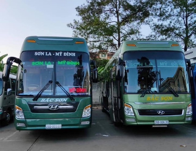 Xe Bắc Sơn từ Nam Định đi Sơn La