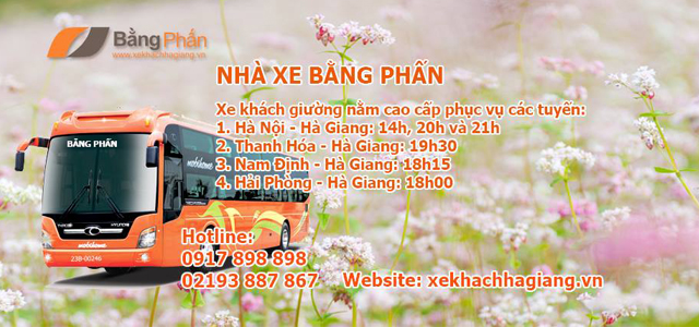 Xe Bằng Phấn Nam Định - Hà Giang