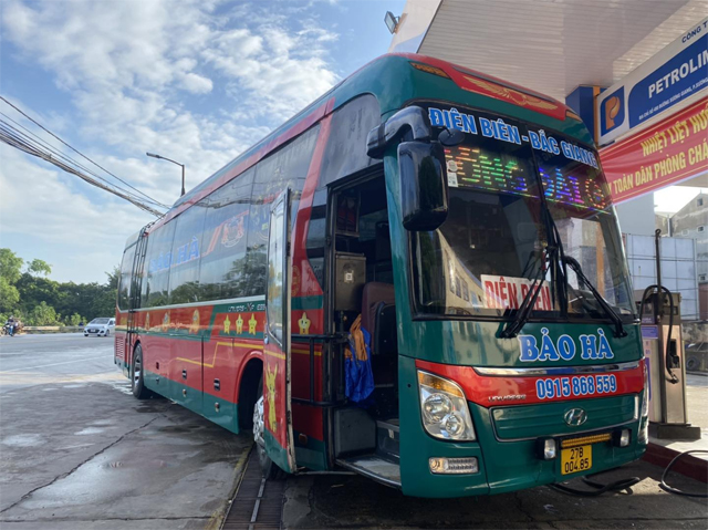 Xe Bảo Hà từ Bắc Giang đi Điện Biên 