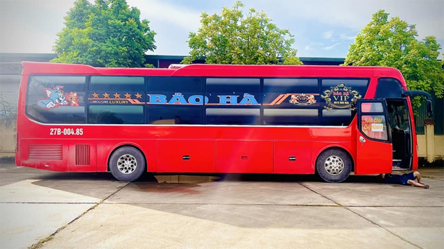 Xe Bảo Hà từ Điện Biên đi Lục Ngạn Bắc Giang