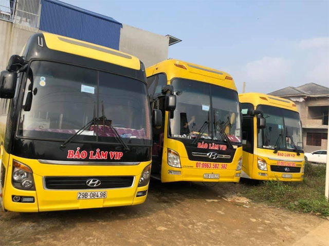 Xe Bảo Lâm VIP từ Thái Nguyên đi Lào Cai (Sapa, Bắc Hà)