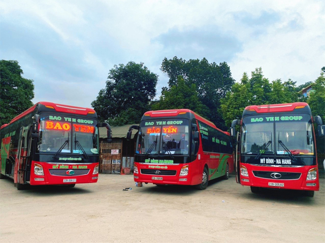 Xe Bảo Yến từ Hà Nội đi Tuyên Quang (Na Hang, Chiêm Hóa)