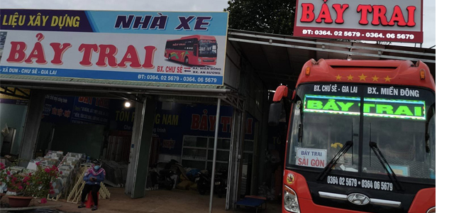Xe Bảy Trai từ Sài Gòn Tp.HCM đi Chư Sê Gia Lai