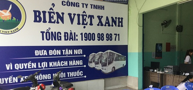 Xe Biển Việt Xanh Bến Tre đi Sài Gòn