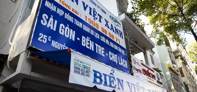 Xe Biển Việt Xanh Sài Gòn đi Bến Tre